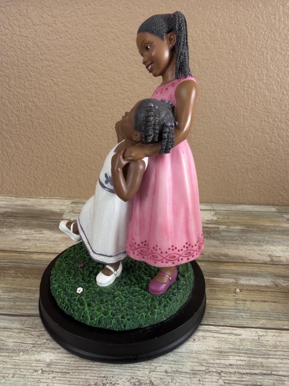 2 X United Treasures "Sisters Forever" Figurines African American Decor 1990s - Picture 4 of 16